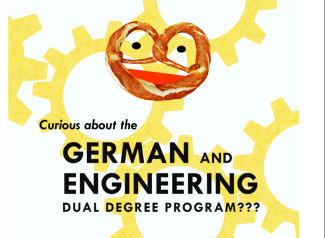 Come to an Information Session on Oct 9th at 4pm in Coverdell Auditorium on the German and Engineering dual degree program at UGA.