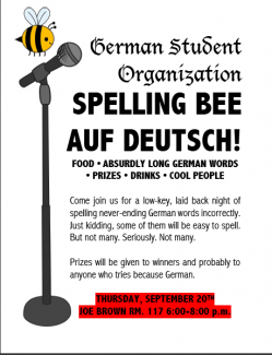 Spelling Bee Auf Deutsche!
