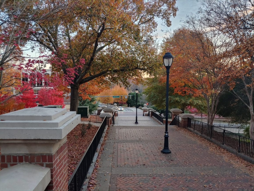 University of Georgia (Athens) historic North Campus in Fall.