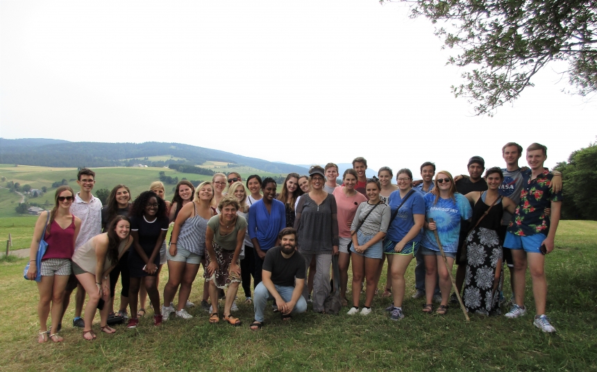 group photo of students