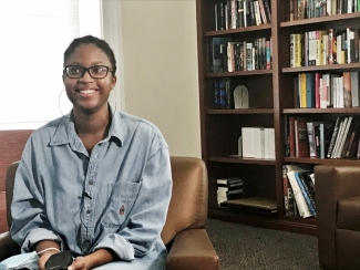 Phaidra Buchanan, a UGA student, was named a 2021 Rhodes Scholar.