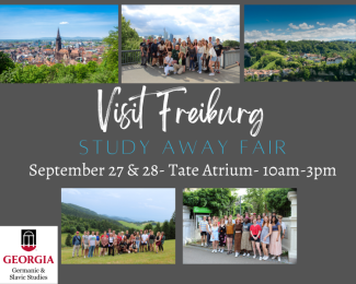 Freiburg Study Away Flyer