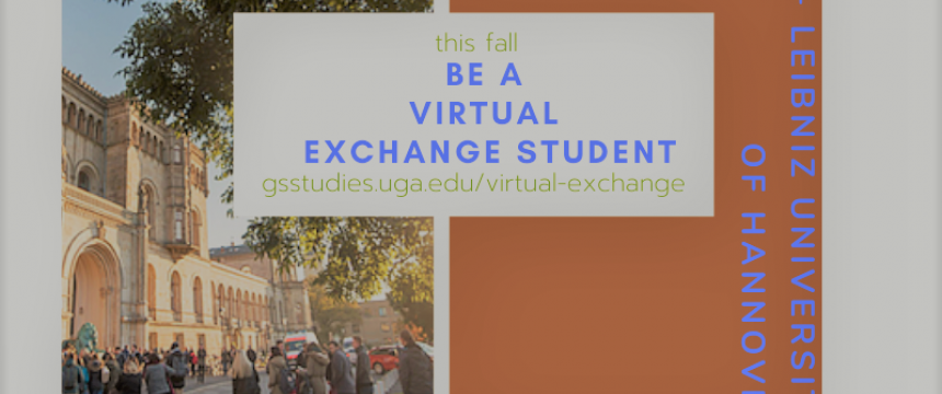 This fall, sign up to do a virtual exchange that pairs students from UGA with language partners from Leibniz University in Hannover, Germany using Zoom.