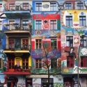 Graffiti house Eastern Berlin