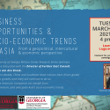 webinar on business trends in Asia on March 23, 2021 at 4 pm